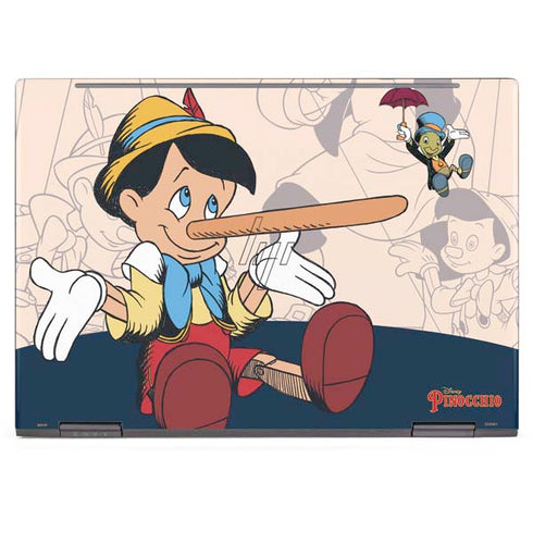 Disney Pinocchio and Jiminy Cricket HP Envy Skin