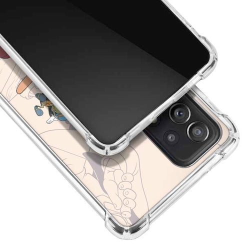 Disney Pinocchio and Jiminy Cricket Galaxy A52 5G Clear Case
