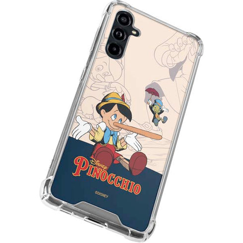 Disney Pinocchio and Jiminy Cricket Galaxy A54 5G Clear Case