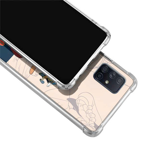 Disney Pinocchio and Jiminy Cricket Galaxy A71 5G Clear Case