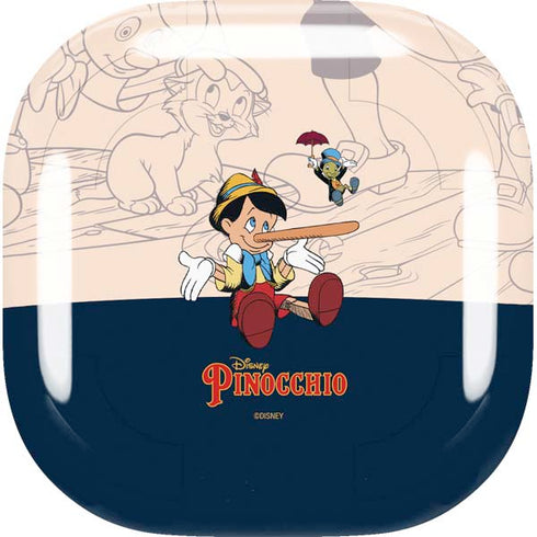 Disney Pinocchio and Jiminy Cricket Galaxy Buds Live Skin