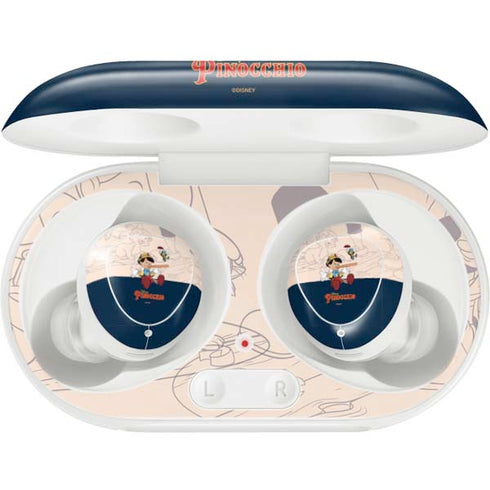 Disney Pinocchio and Jiminy Cricket Galaxy Buds Plus Skin