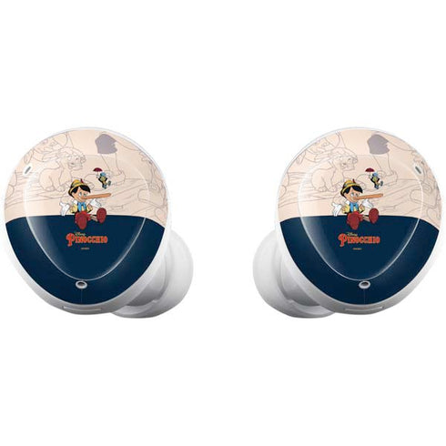 Disney Pinocchio and Jiminy Cricket Galaxy Buds Plus Skin