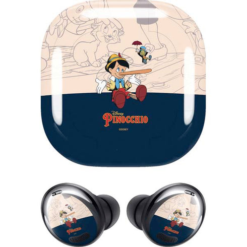 Disney Pinocchio and Jiminy Cricket Galaxy Buds Pro Skin