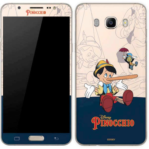 Disney Pinocchio and Jiminy Cricket Galaxy J7 Skin