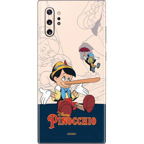 Disney Pinocchio and Jiminy Cricket Galaxy Note 10 Plus Skin