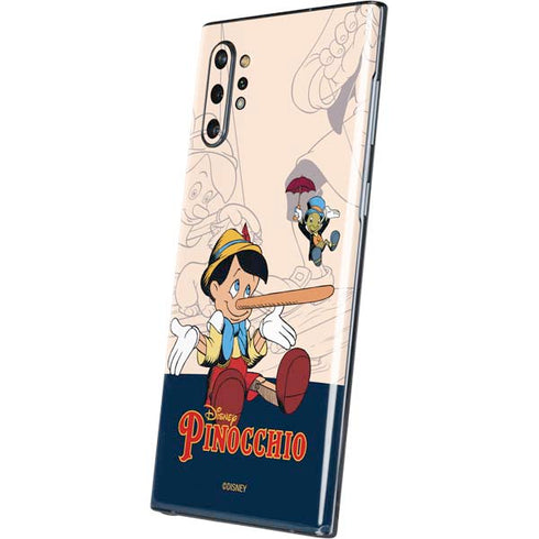 Disney Pinocchio and Jiminy Cricket Galaxy Note 10 Plus Skin
