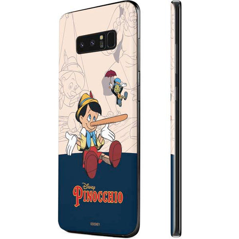 Disney Pinocchio and Jiminy Cricket Galaxy Note 8 Skin