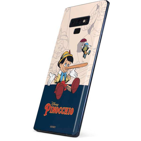 Disney Pinocchio and Jiminy Cricket Galaxy Note 9 Skin