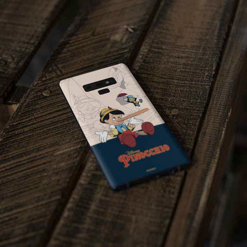 Disney Pinocchio and Jiminy Cricket Galaxy Note 9 Skin