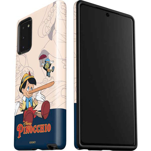 Disney Pinocchio and Jiminy Cricket Galaxy Note20 5G Pro Case