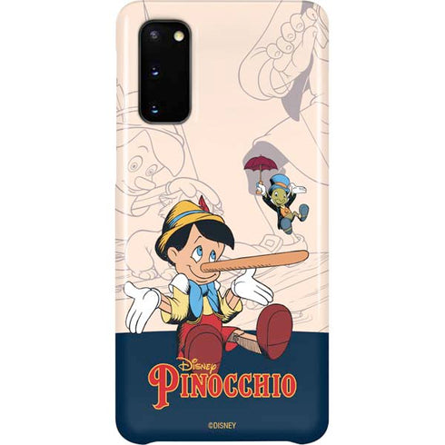 Disney Pinocchio and Jiminy Cricket Galaxy S20 Lite Case