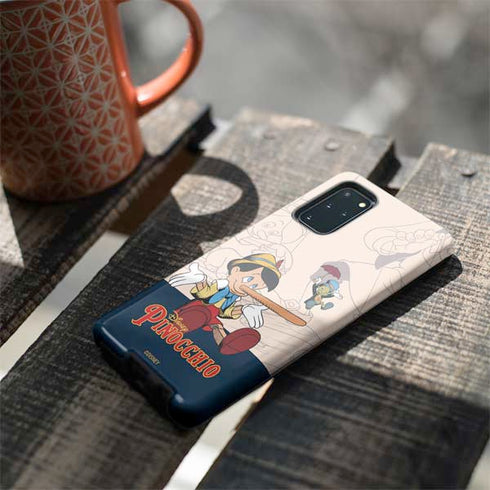 Disney Pinocchio and Jiminy Cricket Galaxy S20 Plus Pro Case