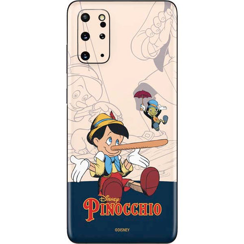 Disney Pinocchio and Jiminy Cricket Galaxy S20 Plus Skin