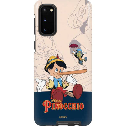 Disney Pinocchio and Jiminy Cricket Galaxy S20 Pro Case