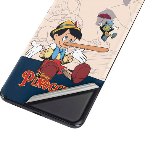 Disney Pinocchio and Jiminy Cricket Galaxy S21 5G Skin