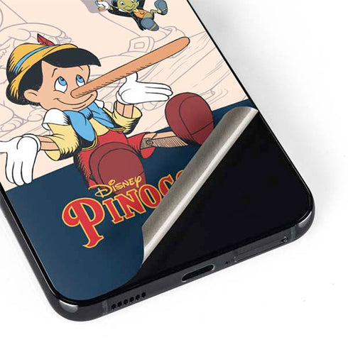Disney Pinocchio and Jiminy Cricket Galaxy S22 Skin