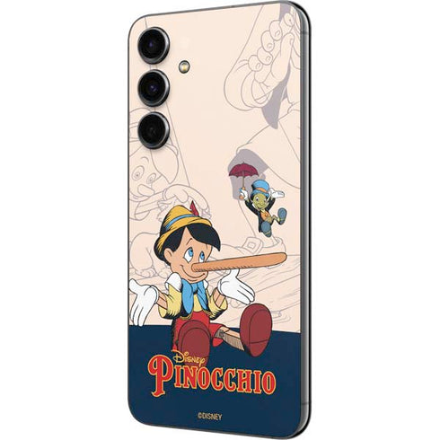 Disney Pinocchio and Jiminy Cricket Galaxy S23 FE Skin