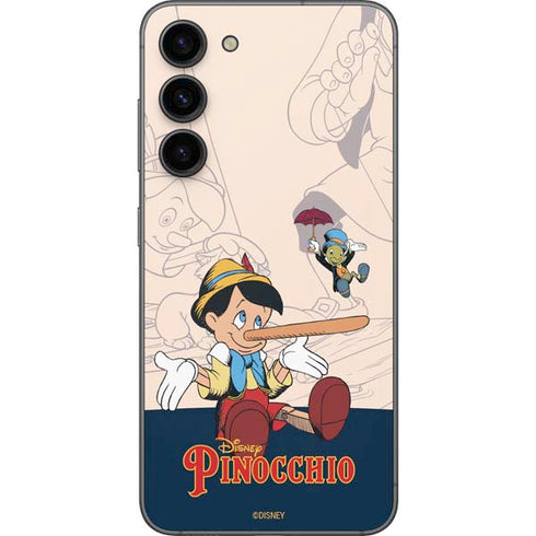 Disney Pinocchio and Jiminy Cricket Galaxy S23 Plus Skin