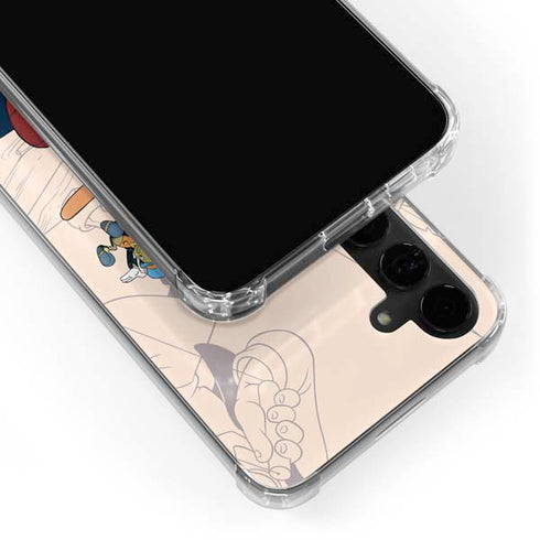 Disney Pinocchio and Jiminy Cricket Galaxy S24 Plus Clear Case