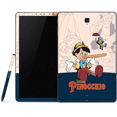 Disney Pinocchio and Jiminy Cricket Samsung Galaxy Tab Skin