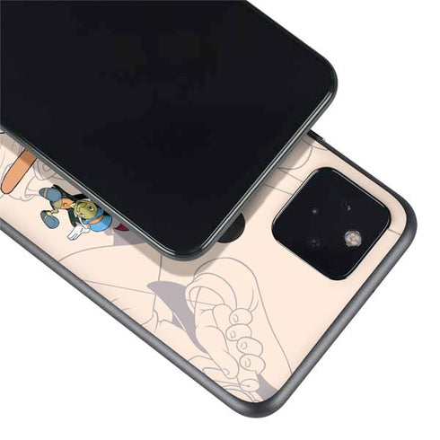 Disney Pinocchio and Jiminy Cricket Google Pixel 4a 5G Skin