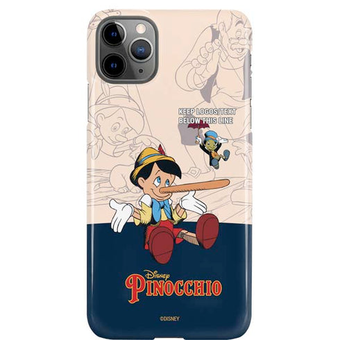 Disney Pinocchio and Jiminy Cricket iPhone 11 Pro Max Lite Case