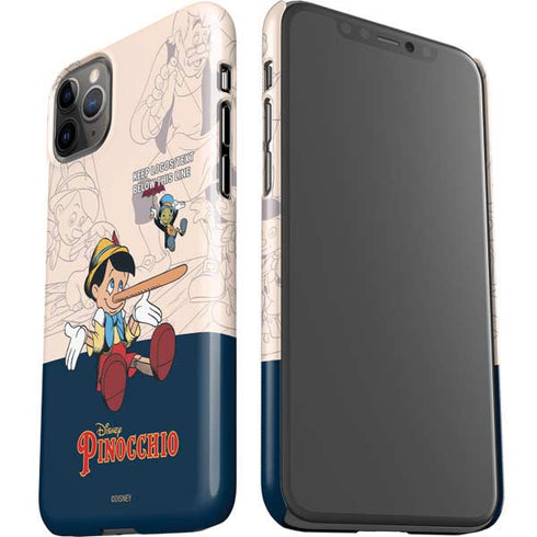 Disney Pinocchio and Jiminy Cricket iPhone 11 Pro Max Lite Case