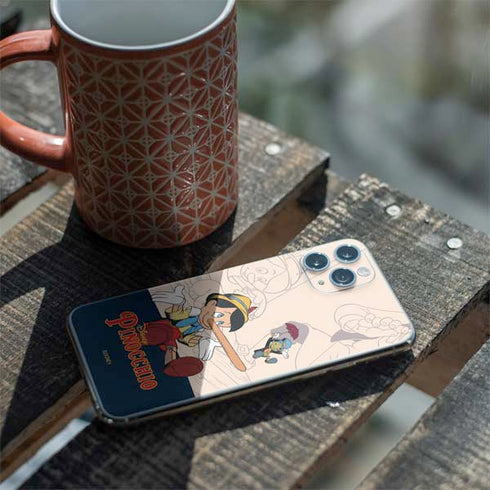 Disney Pinocchio and Jiminy Cricket iPhone 11 Pro Skin