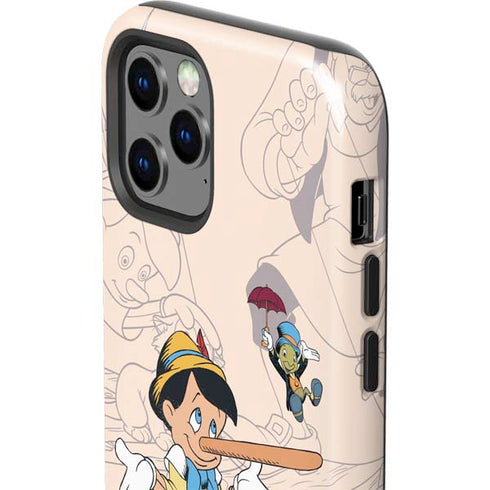 Disney Pinocchio and Jiminy Cricket iPhone 12 Pro Max Impact Case