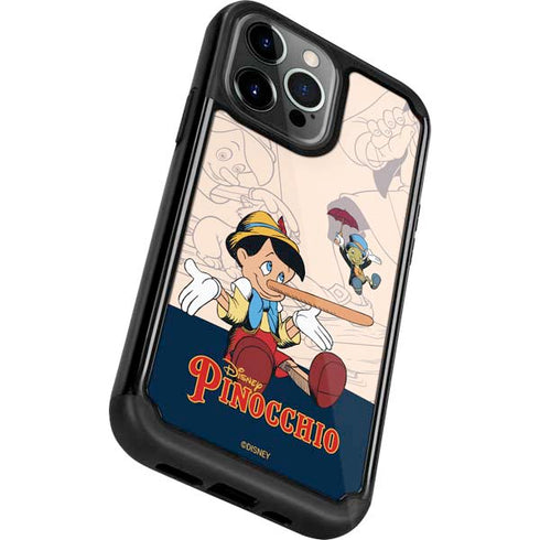 Disney Pinocchio and Jiminy Cricket iPhone 13 Pro Cargo Case