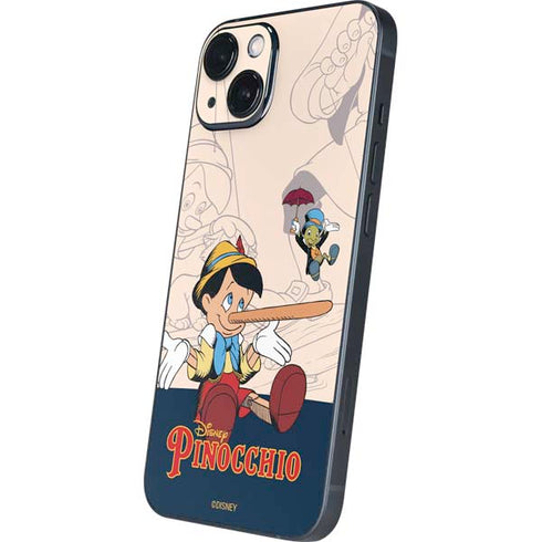 Disney Pinocchio and Jiminy Cricket iPhone 13 Skin