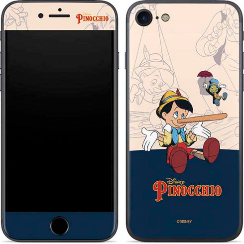 Disney Pinocchio and Jiminy Cricket iPhone 7 Skin