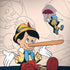 Disney Pinocchio and Jiminy Cricket iPhone X Skin