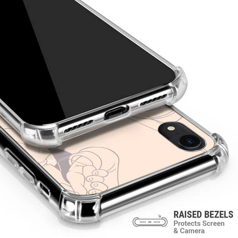 Disney Pinocchio and Jiminy Cricket iPhone XR Clear Case