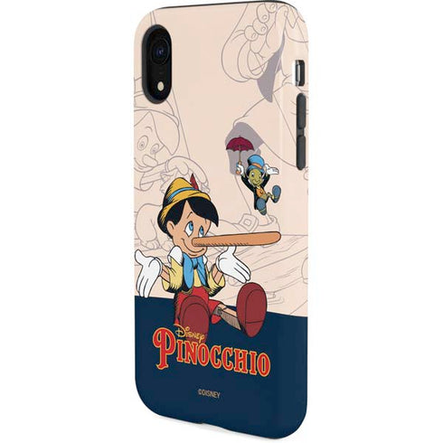 Disney Pinocchio and Jiminy Cricket iPhone XR Pro Case