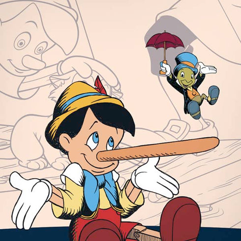 Disney Pinocchio and Jiminy Cricket iPhone XS Pro Case