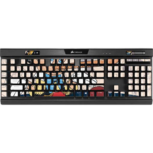 Disney Pinocchio and Jiminy Cricket K95 RGB PLATINUM Mechanical Gaming Keyboard Skin