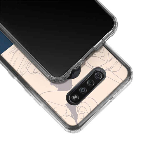 Disney Pinocchio and Jiminy Cricket LG K51/Q51 Clear Case