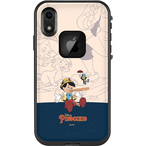 Disney Pinocchio and Jiminy Cricket LifeProof Fre iPhone Skin