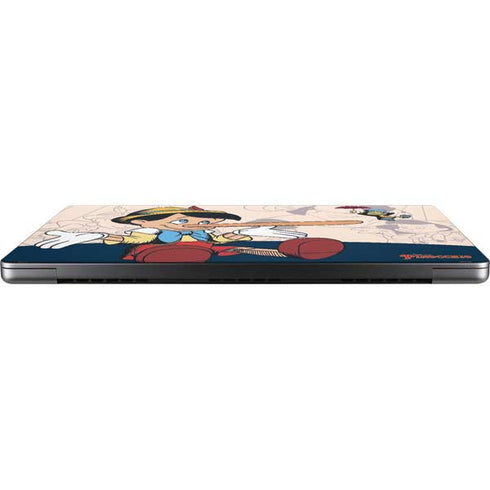 Disney Pinocchio and Jiminy Cricket MacBook Pro 14in (2021-24) Skin