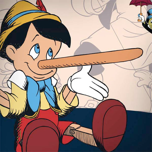 Disney Pinocchio and Jiminy Cricket Apple MacBook Pro 15-inch Skin