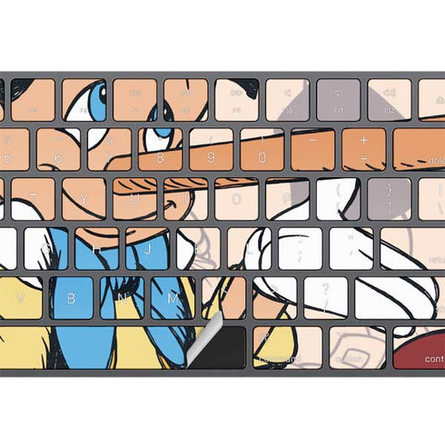 Disney Pinocchio and Jiminy Cricket Magic Keyboard with Numeric Keypad Skin