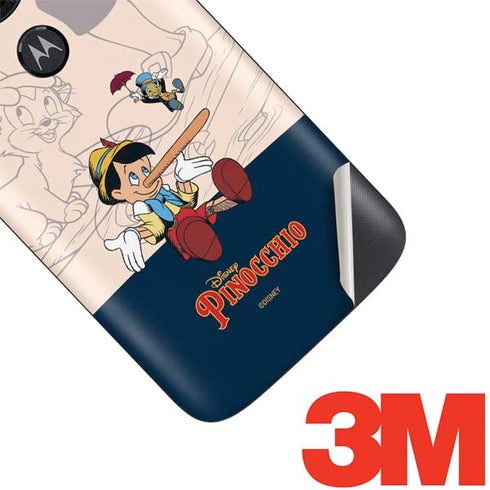 Disney Pinocchio and Jiminy Cricket Moto E5 Play Skin