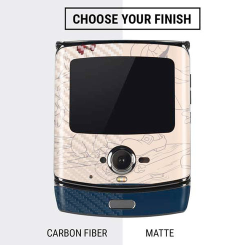 Disney Pinocchio and Jiminy Cricket Motorola RAZR Skin