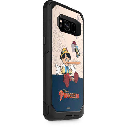 Disney Pinocchio and Jiminy Cricket Otterbox Commuter Galaxy Skin
