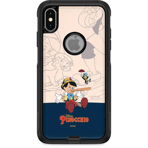 Disney Pinocchio and Jiminy Cricket Otterbox Commuter iPhone Skin