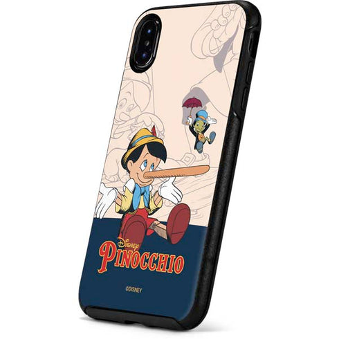 Disney Pinocchio and Jiminy Cricket Otterbox Symmetry iPhone Skin