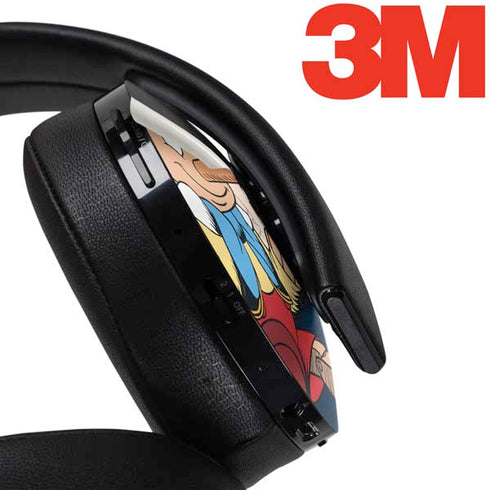 Disney Pinocchio and Jiminy Cricket PlayStation 4 Gold Wireless Headset Skin
