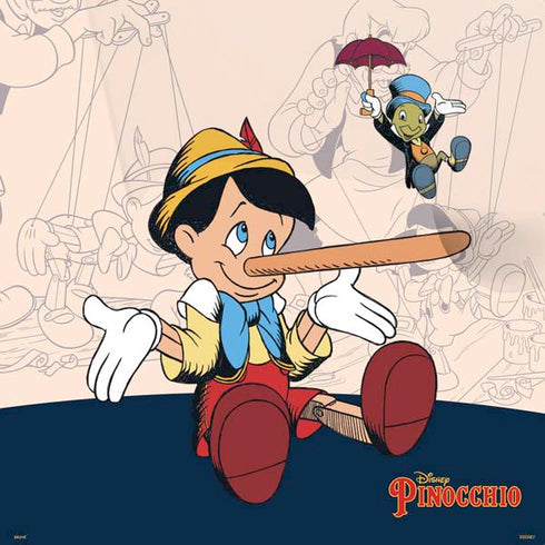 Disney Pinocchio and Jiminy Cricket PS4 Pro Console Skin